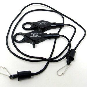 2 Majestic Star Casino Lanyard Stretchy Cord Card Holder Gary IN Closed